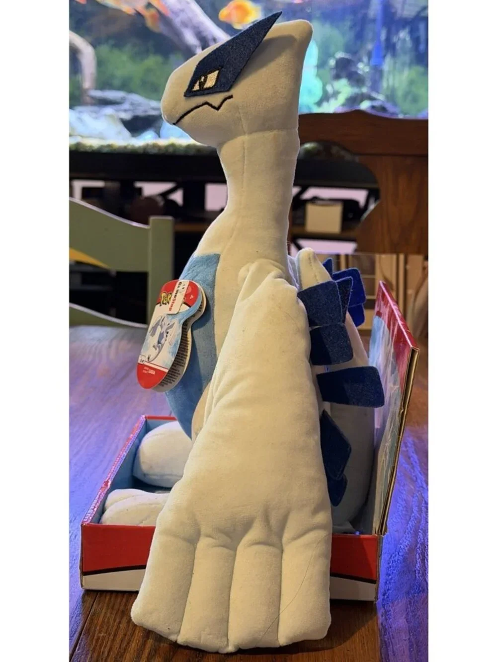 NWT 2020 Nintendo Pokemon WCT S5: GameStop Exclusive Lugia Plush with Box